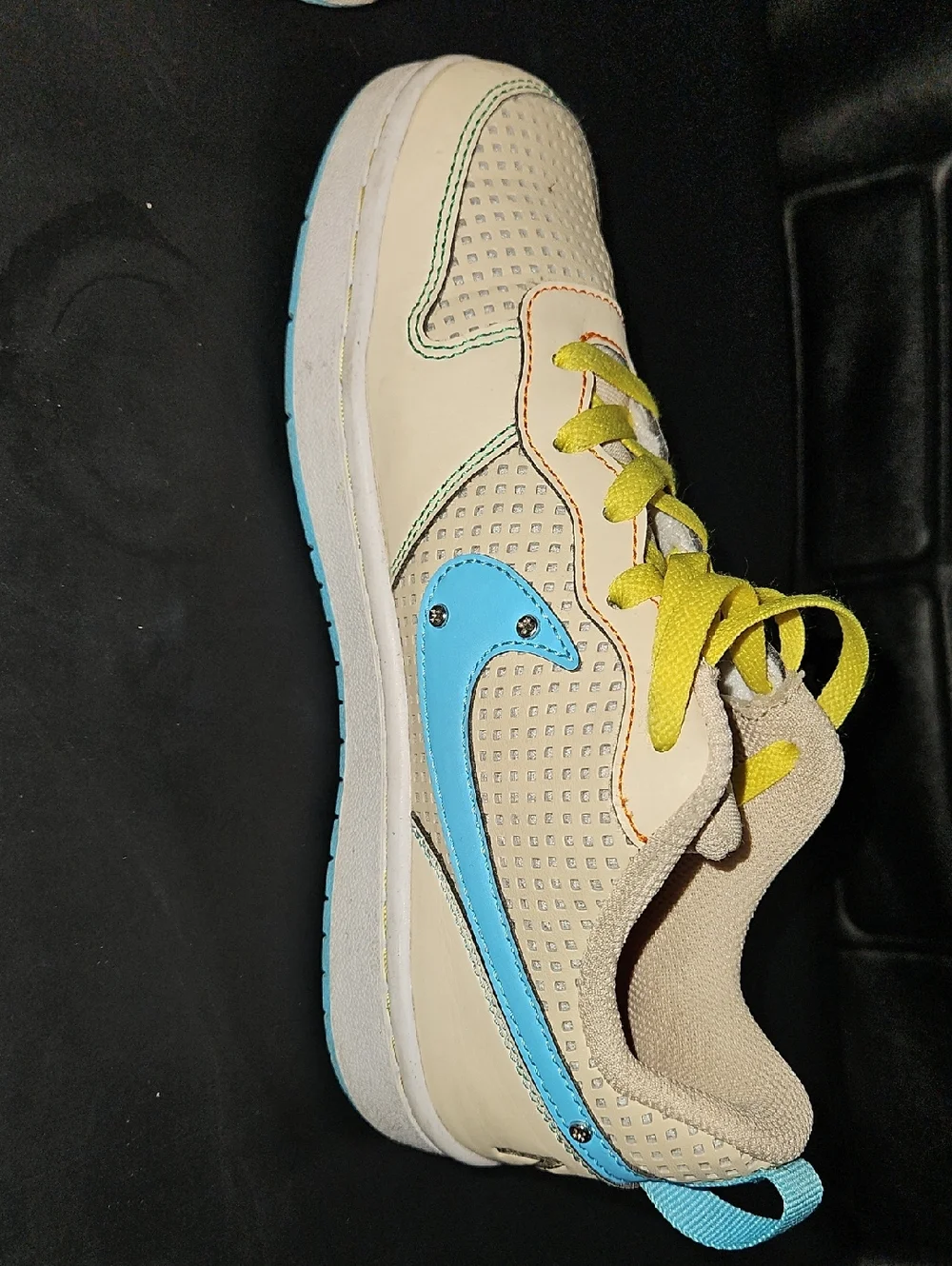 Nike Court Borough Low Recraft GS 'Sanddrift Baltic Blue' Size 4Y